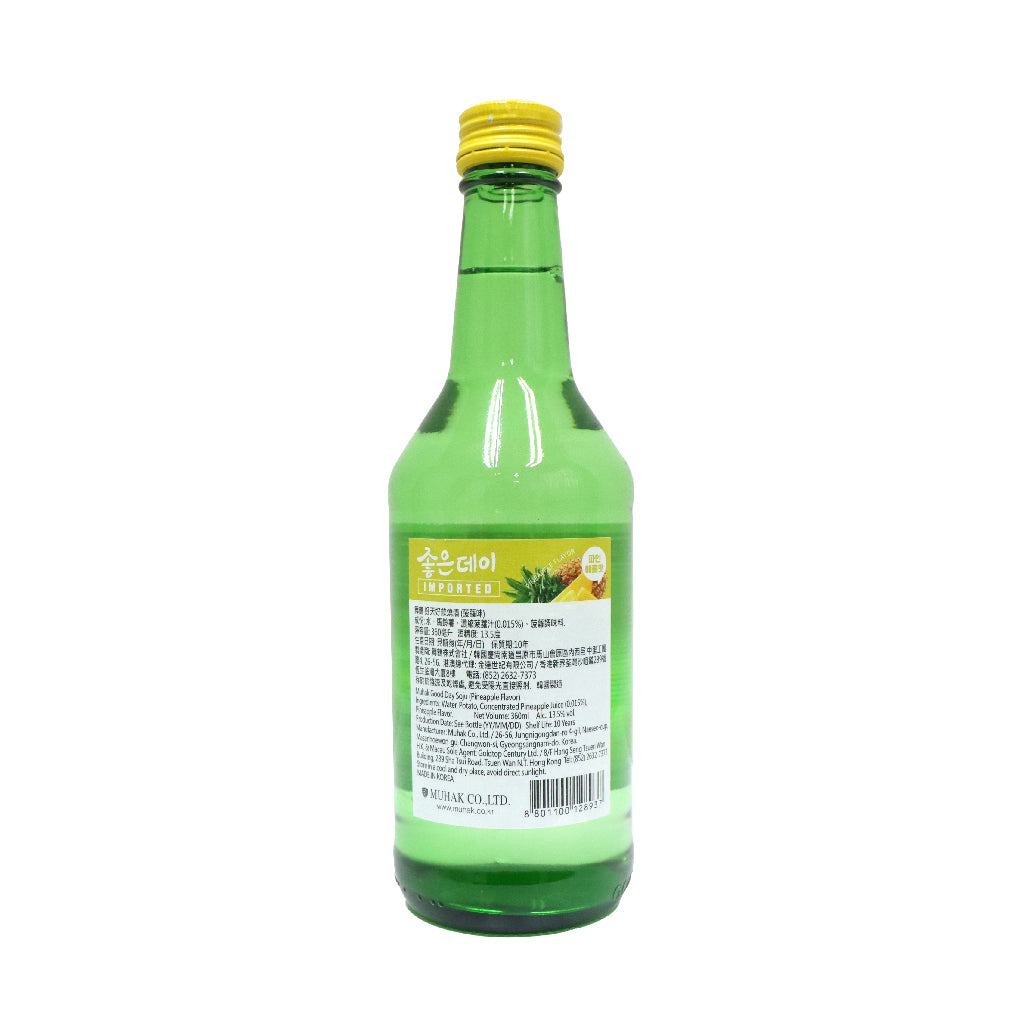 舞鶴好天好飲韓國燒酒 菠蘿味 360毫升