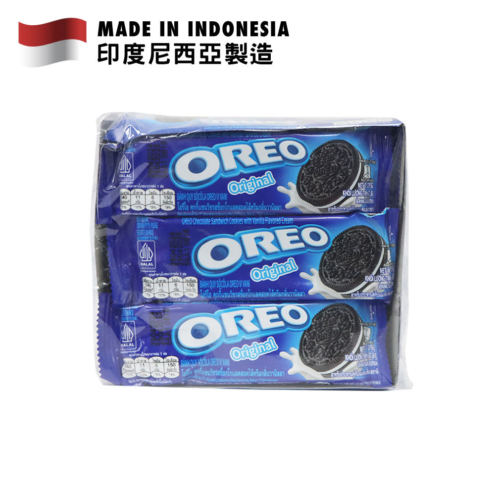 Oreo 奧利奧 雲尼拿味夾心曲奇 3件裝 x 12包