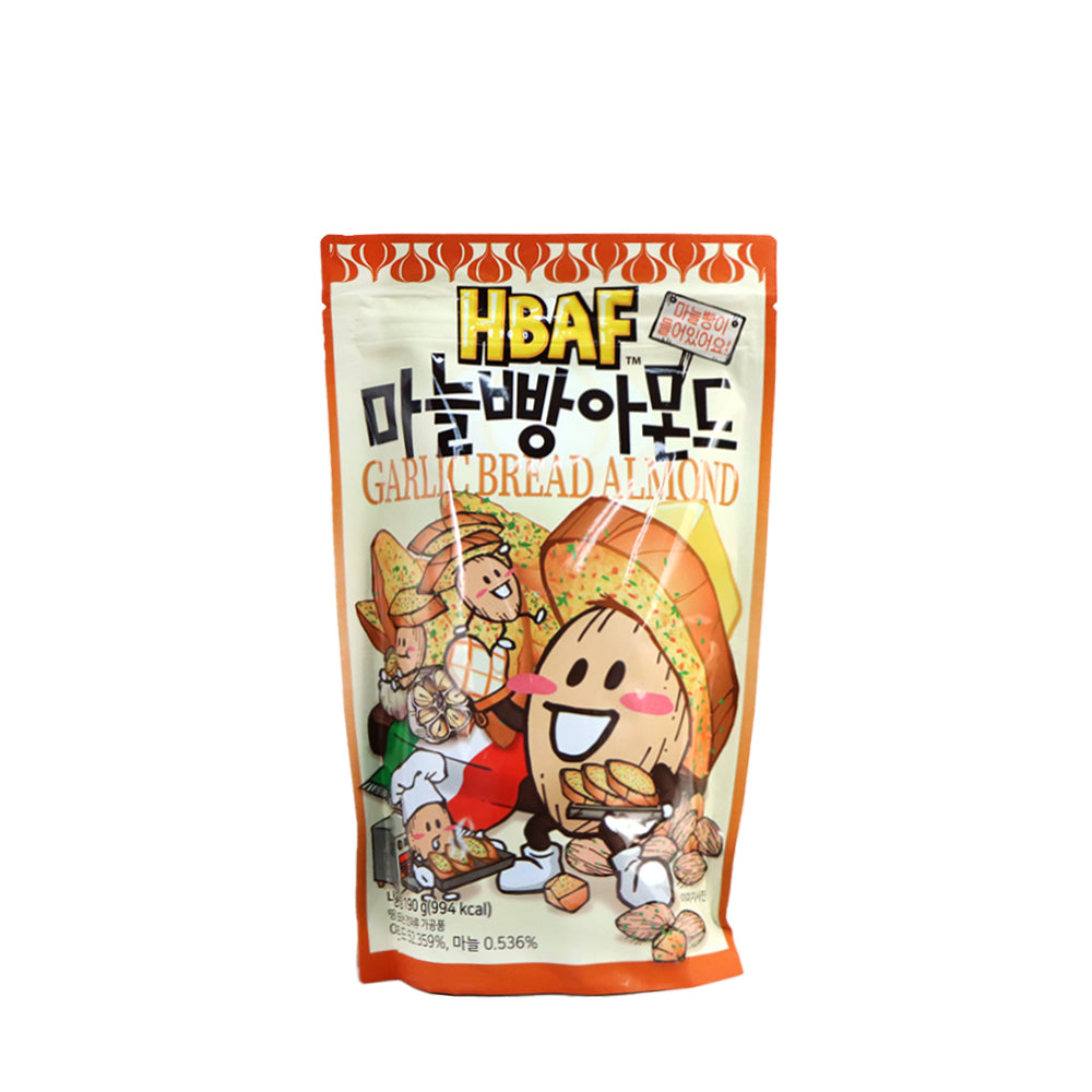 HBAF 蒜蓉包乾焗原粒杏仁 190克