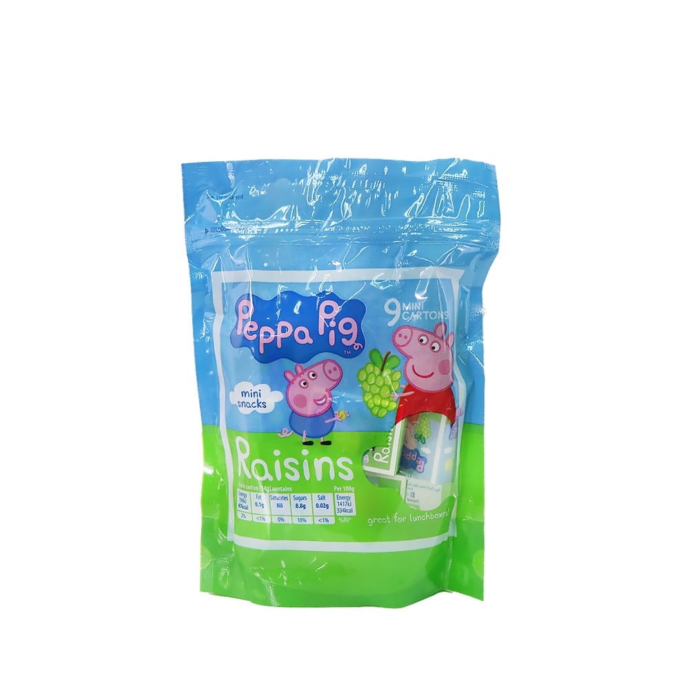 Peppa Pig 青提子乾 14克x9小盒