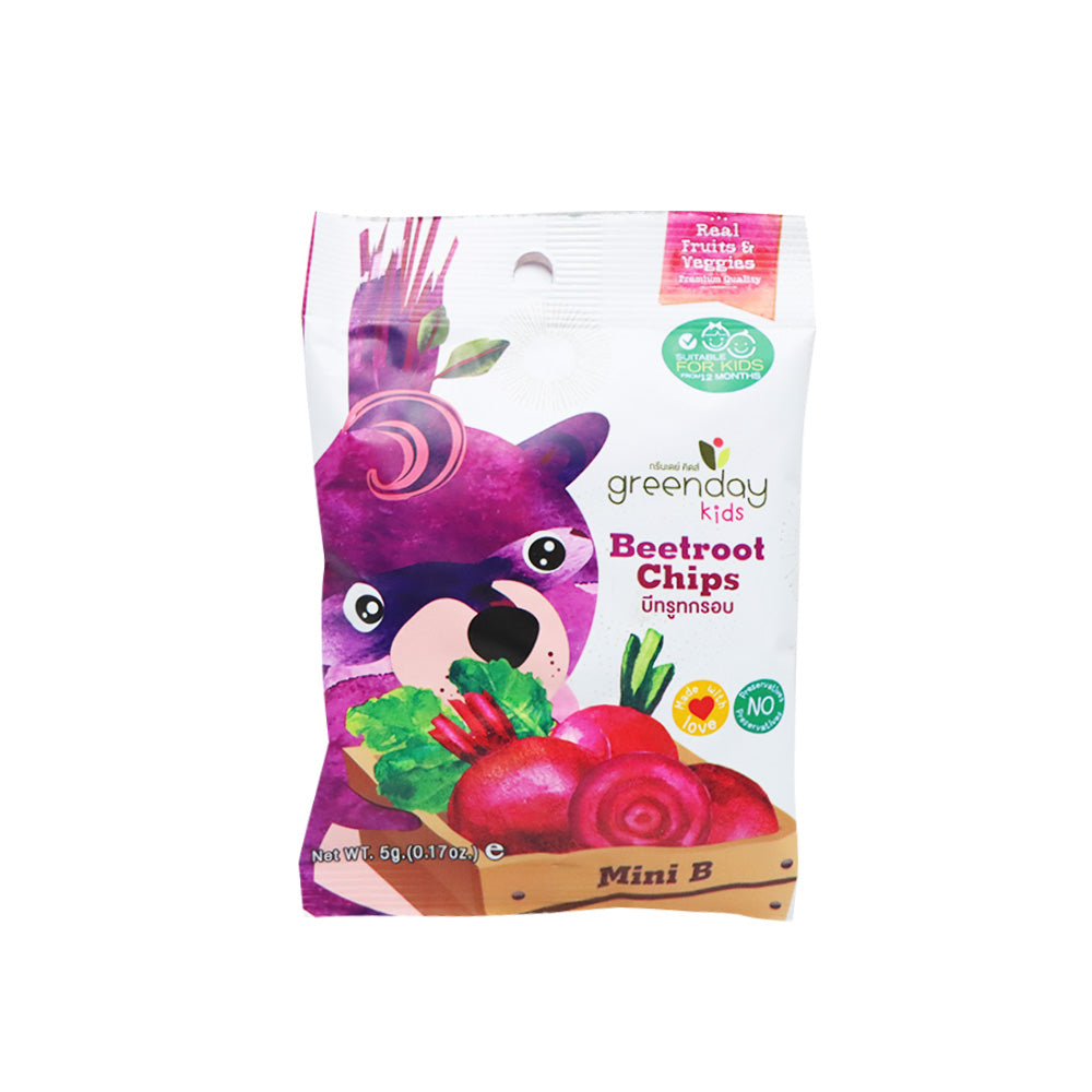 Greenday 開心水果農場 紅菜頭脆脆 5克