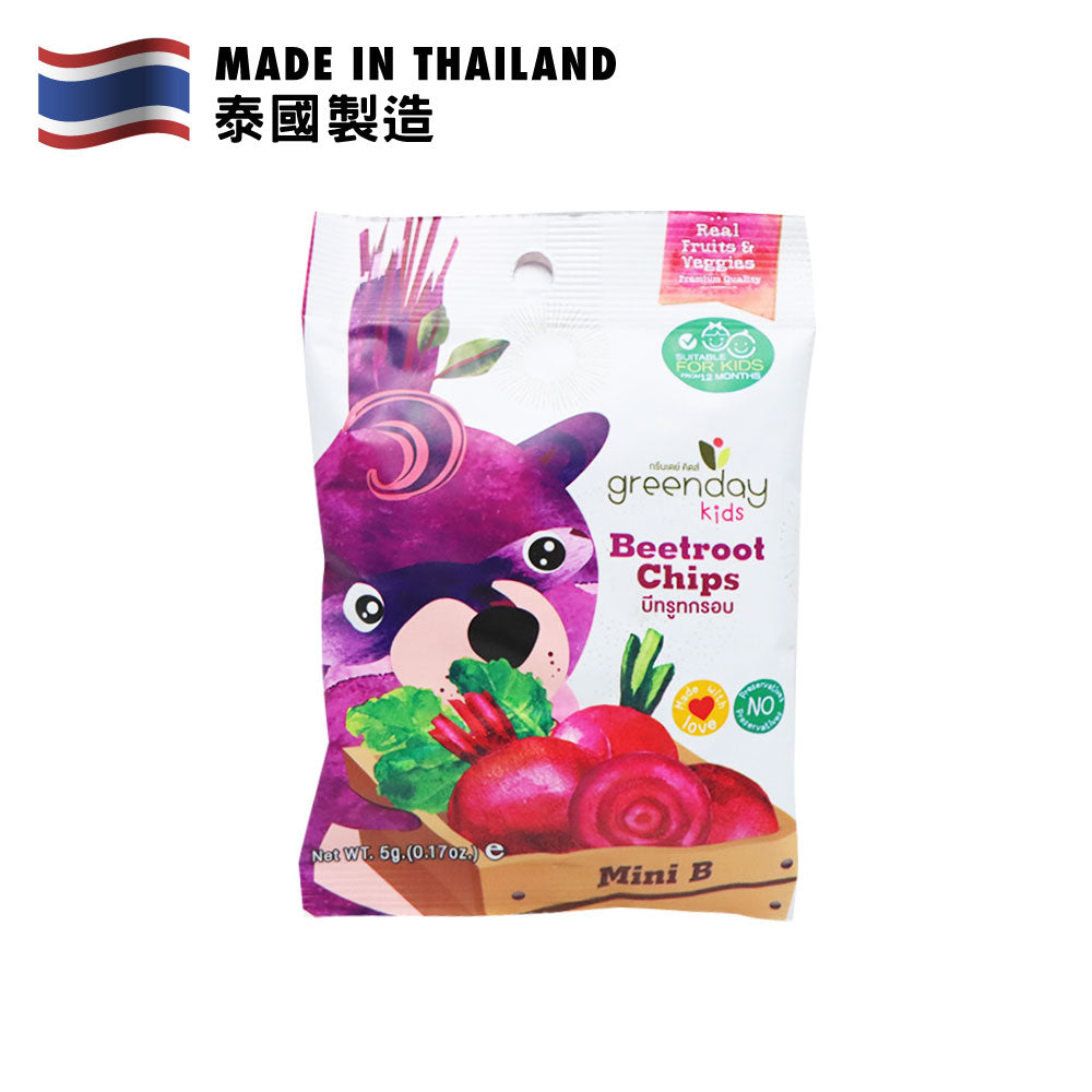 Greenday 開心水果農場 紅菜頭脆脆 5克