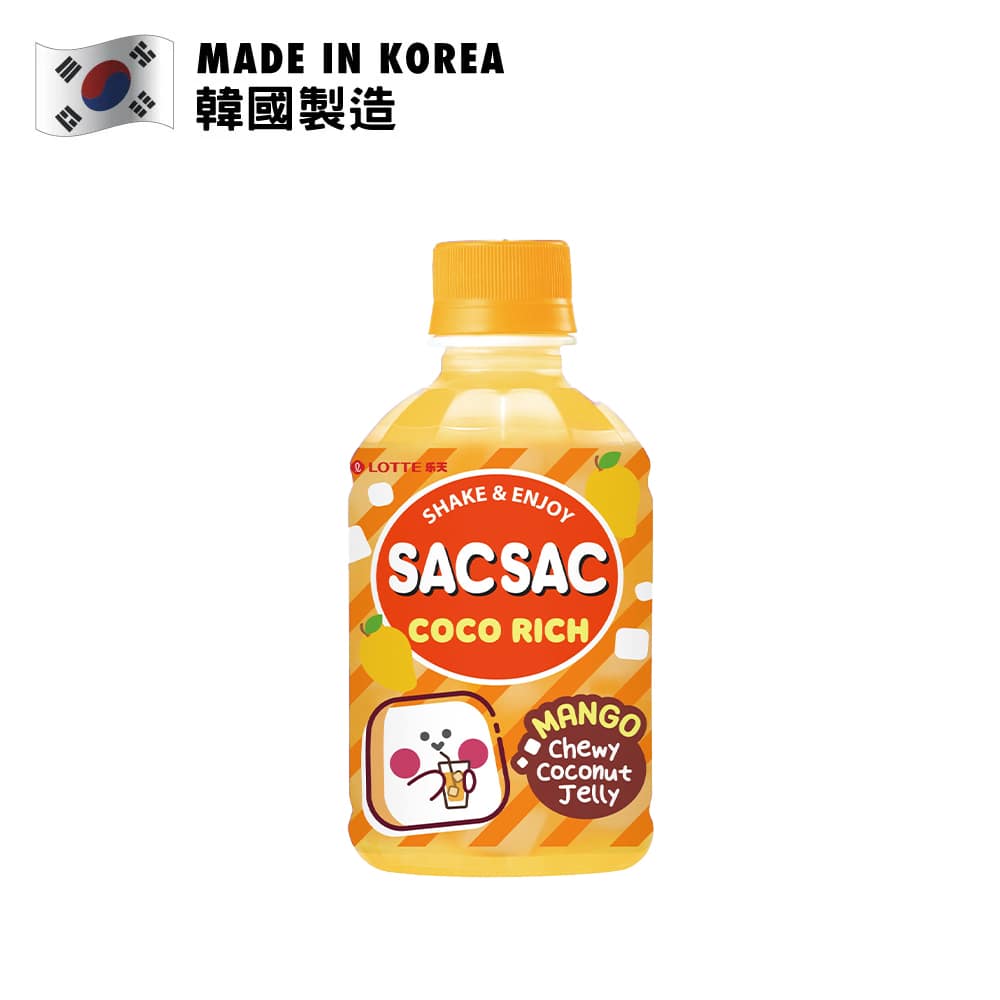 Lotte Sac Sac Coco Rich Mango 280ml