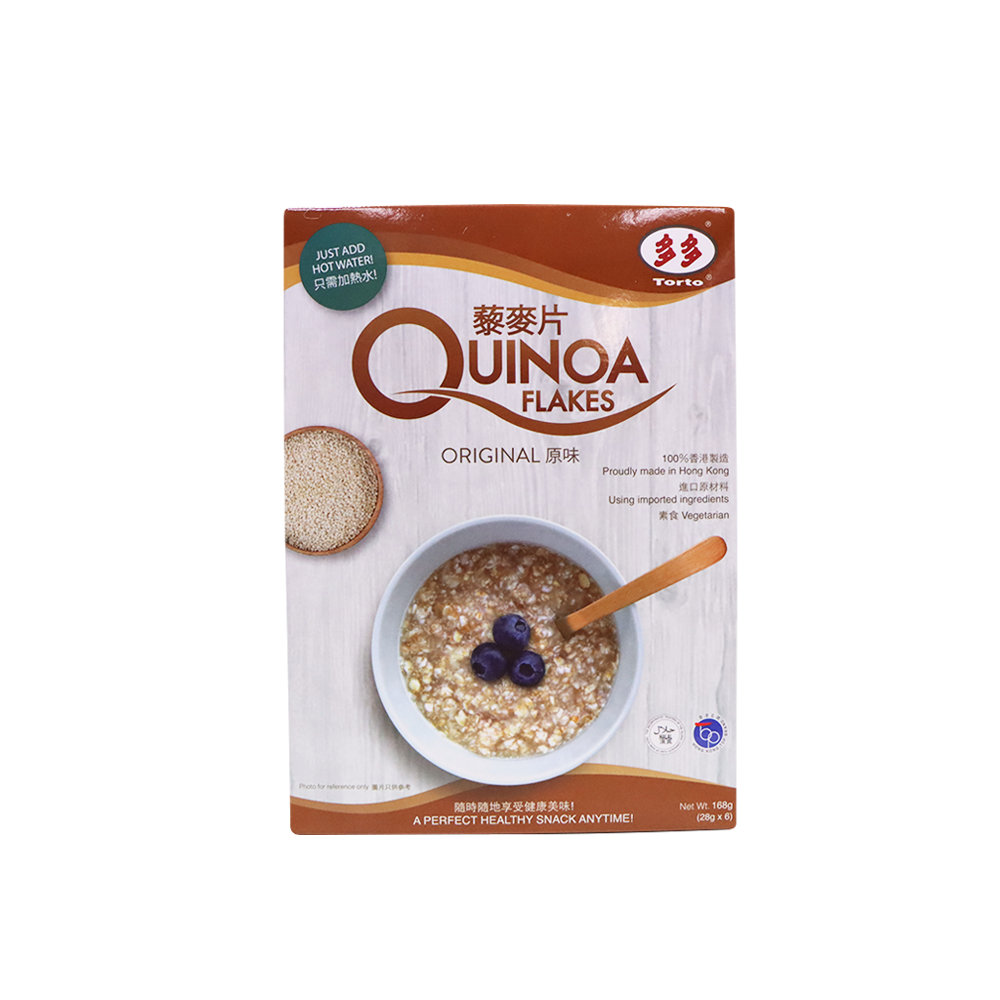 Torto Quinoa Flakes Original 28g x 6 Sachets