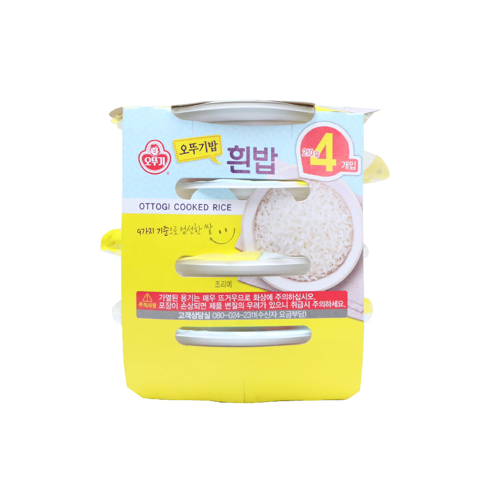 Ottogi 不倒翁 即食白飯 210克 x 4
