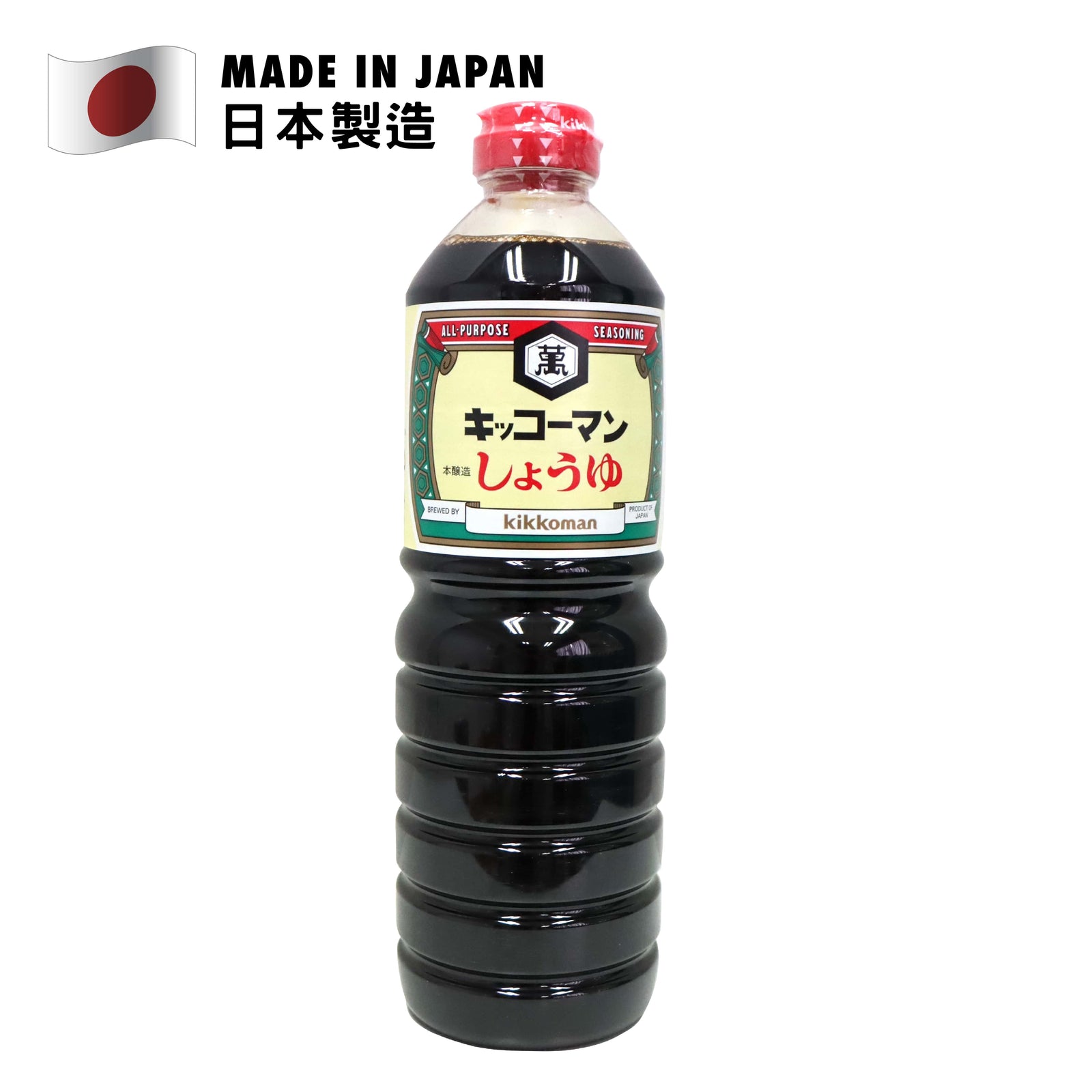 Kikkoman Soy Sauce (Japanese Version) 1L
