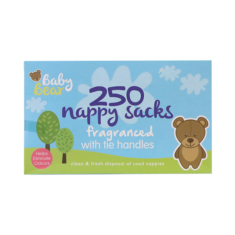 Baby Bear Fragranced Nappy Sacks 250pcs