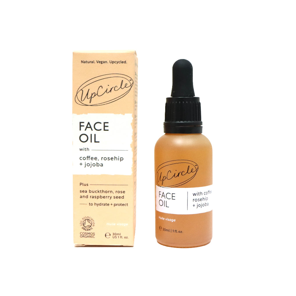 UpCircle Beauty 抗氧亮白面部精華(有機咖啡+玫瑰果油) 30毫升