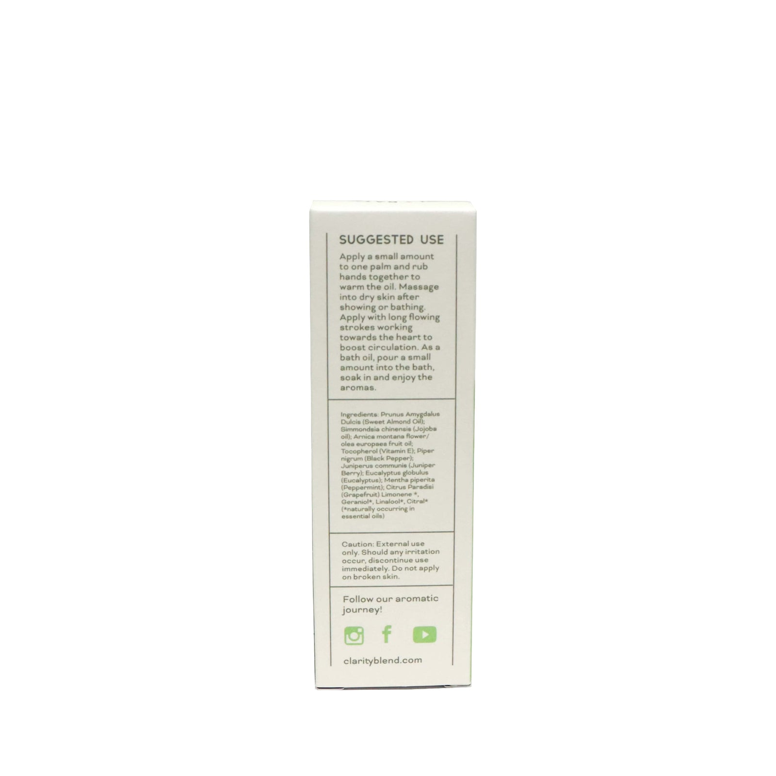 Clarity Blend 活力人生護膚及沐浴油 100毫升