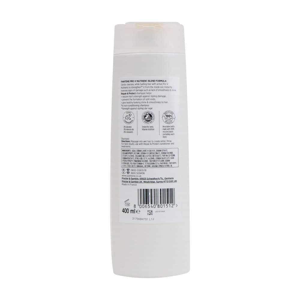 Pantene 潘婷 Active Pro-V 角蛋白修護洗髮乳 400毫升