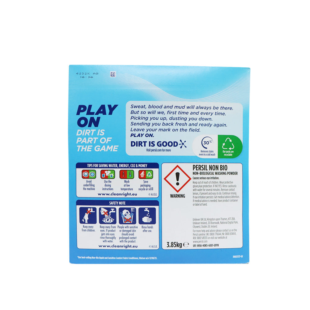 Persil 無酵素洗衣粉 超加大家庭裝 3.85公斤
