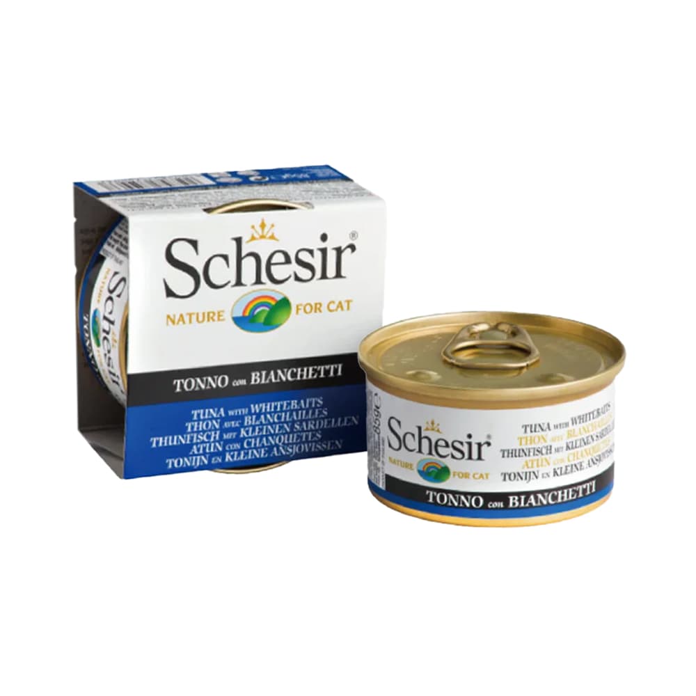 Schesir Tuna and Whitebait with Rice for Cat 85g