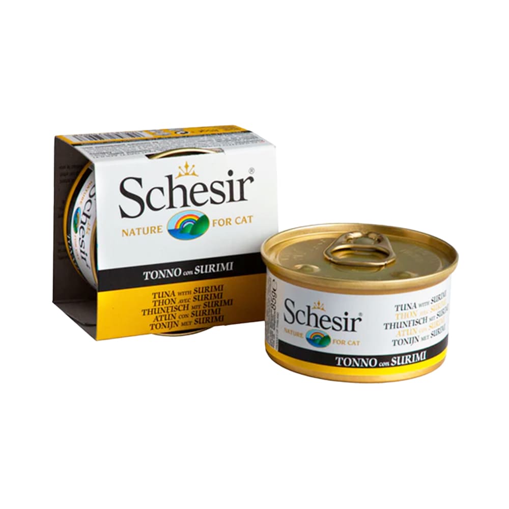 Schesir Tuna and Surimi with Rice for Cat 85g