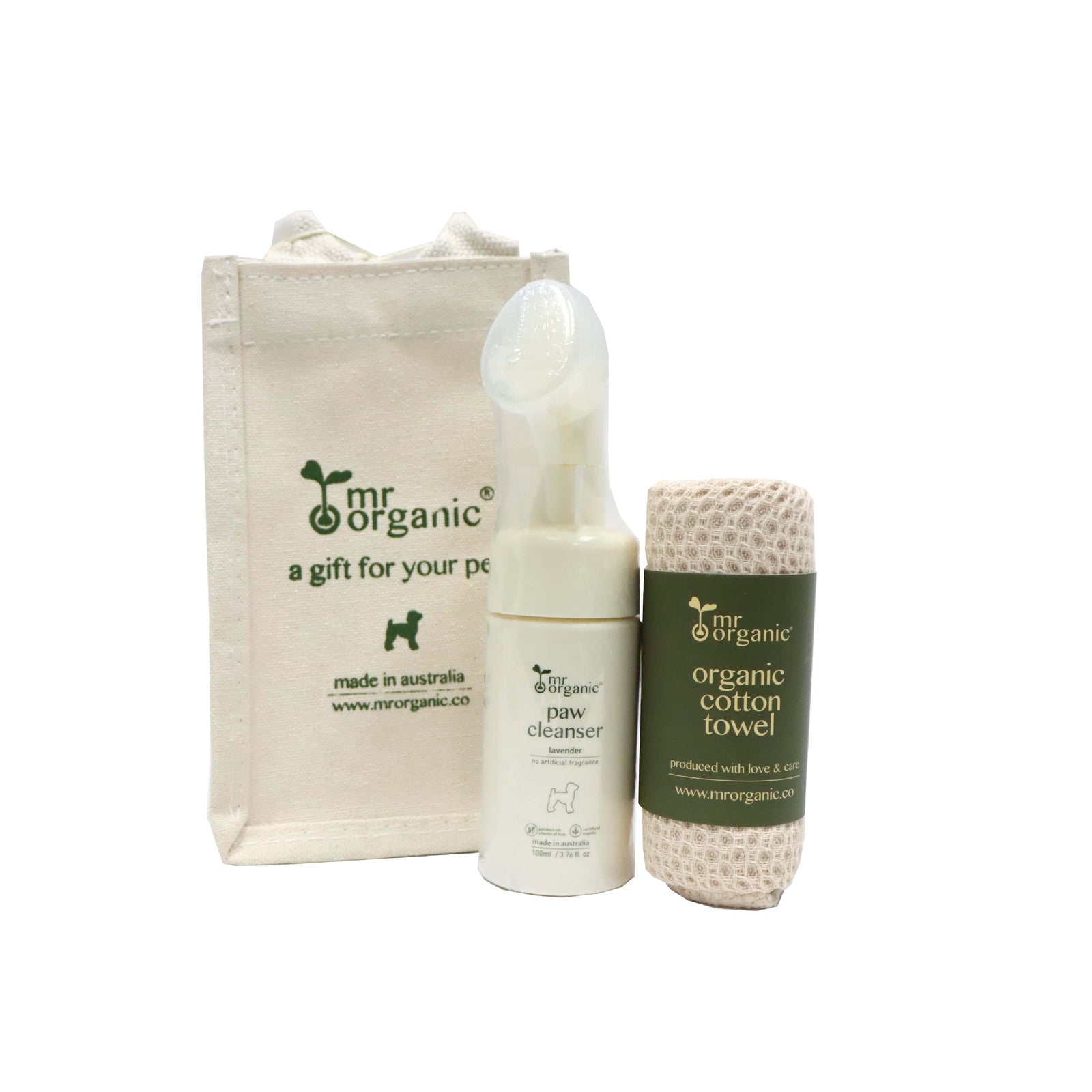 mrorganic Pawfect Paw Care On-the-Go Set (Lavender) 100ml