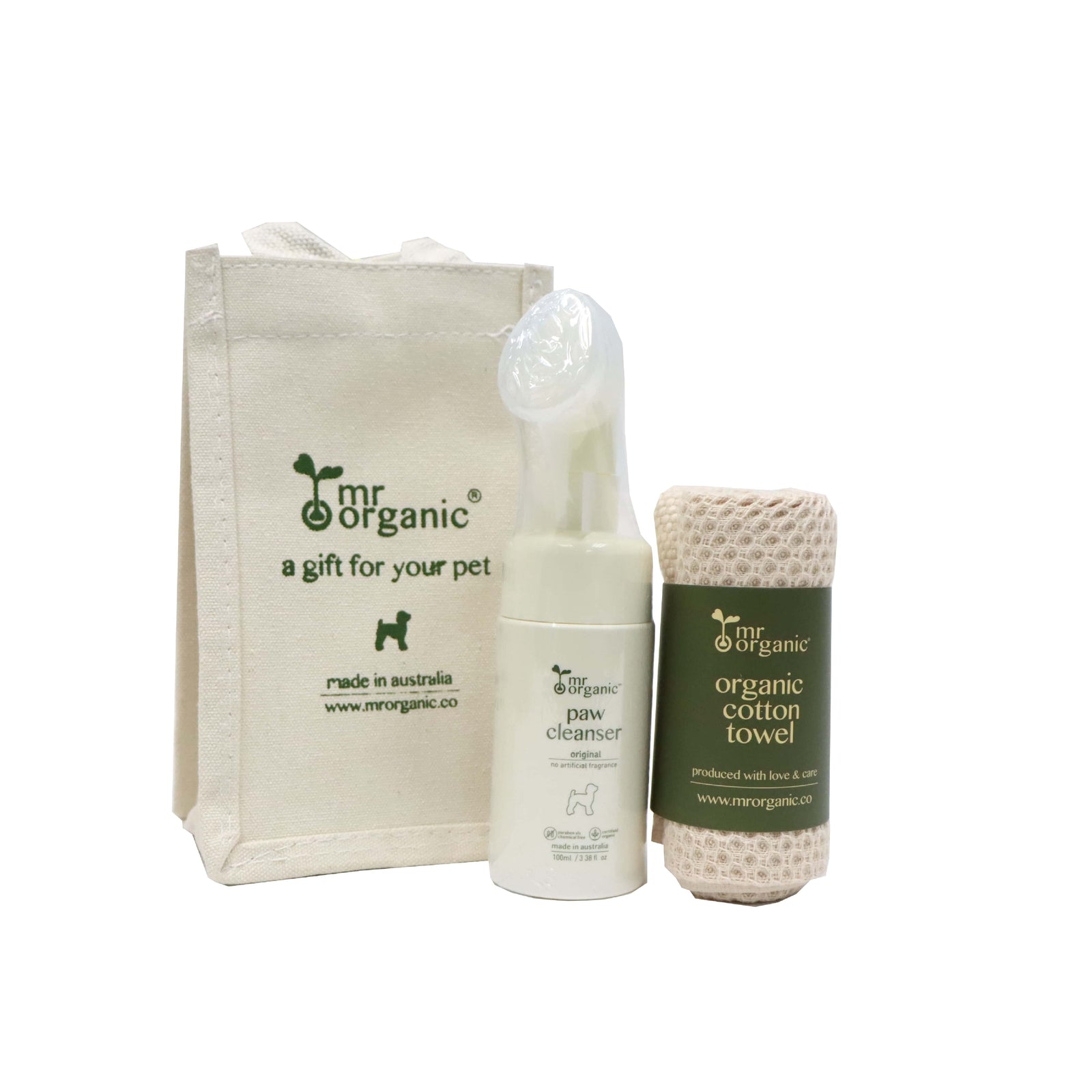 mrorganic Pawfect Paw Care On-the-Go Set (Original) 100ml