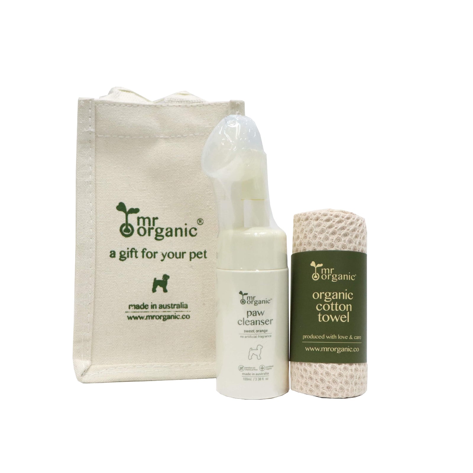 mrorganic Pawfect Paw Care On-the-Go Set (Sweet Orange) 100ml