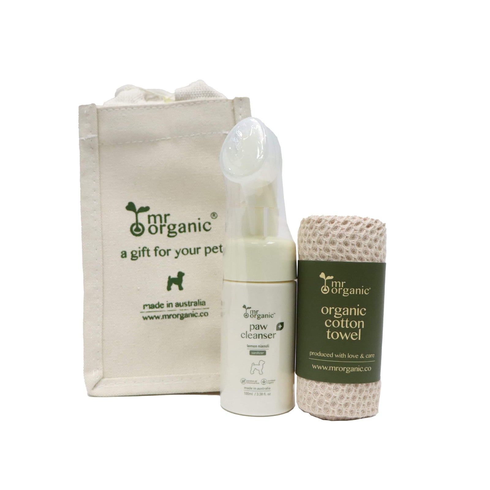 mrorganic Pawfect Paw Care On-the-Go Set (Lemon Niaouli) 100ml