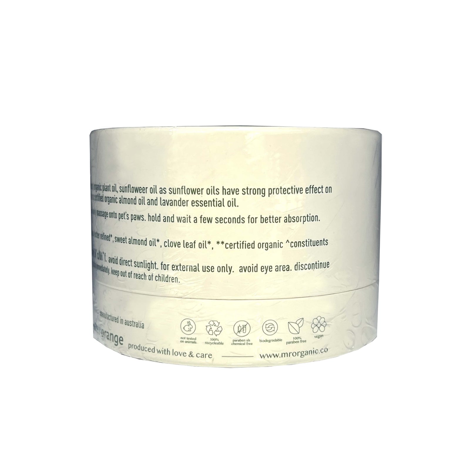 mrorganic 有機寵物掌及鼻頭膏 甜橙 40克