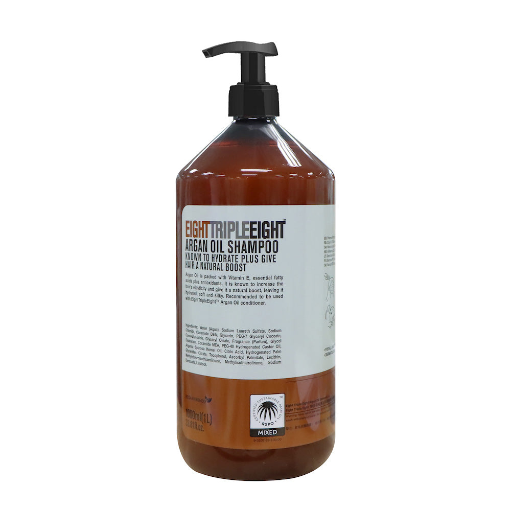 Eight Triple Eight 摩洛哥堅果油深層修護洗髮露 1公升