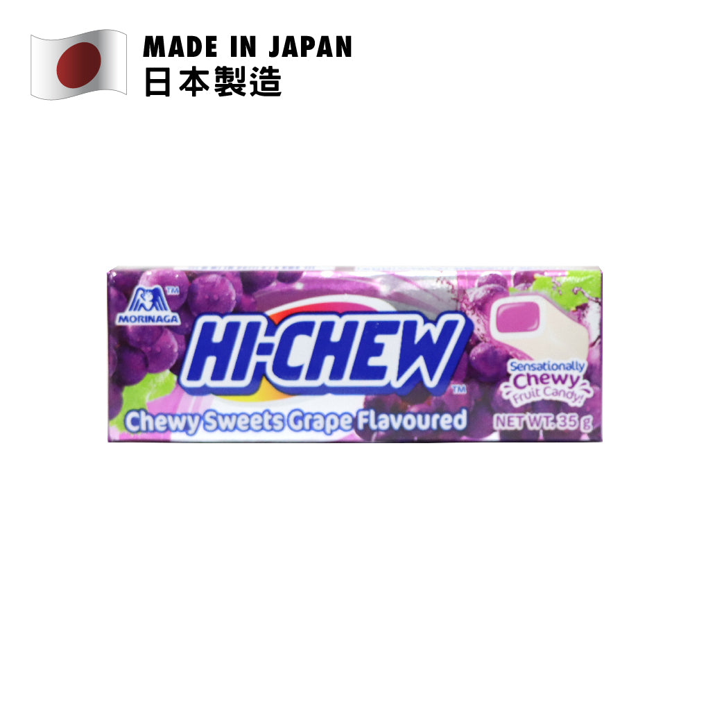 森永 HI-CHEW軟糖 葡萄味 35克