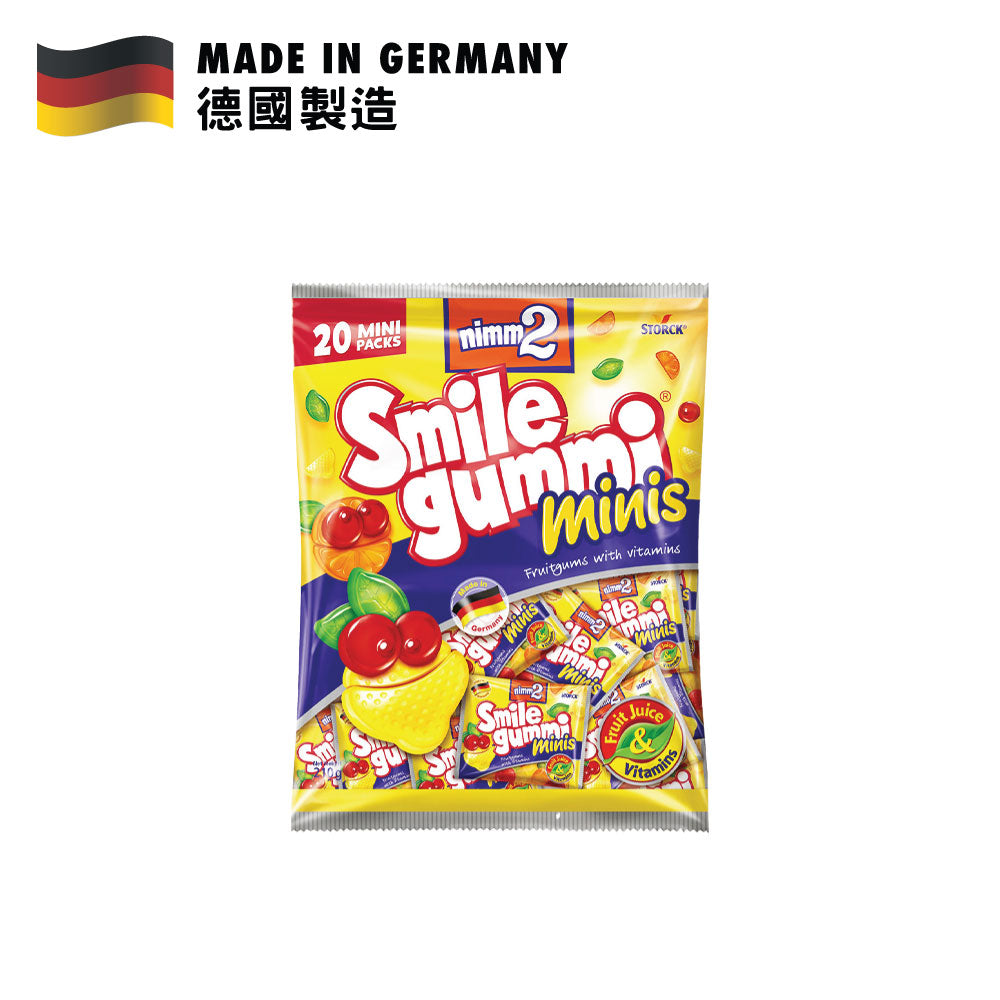 二寶 迷你雜果果汁橡皮糖分享裝 210克