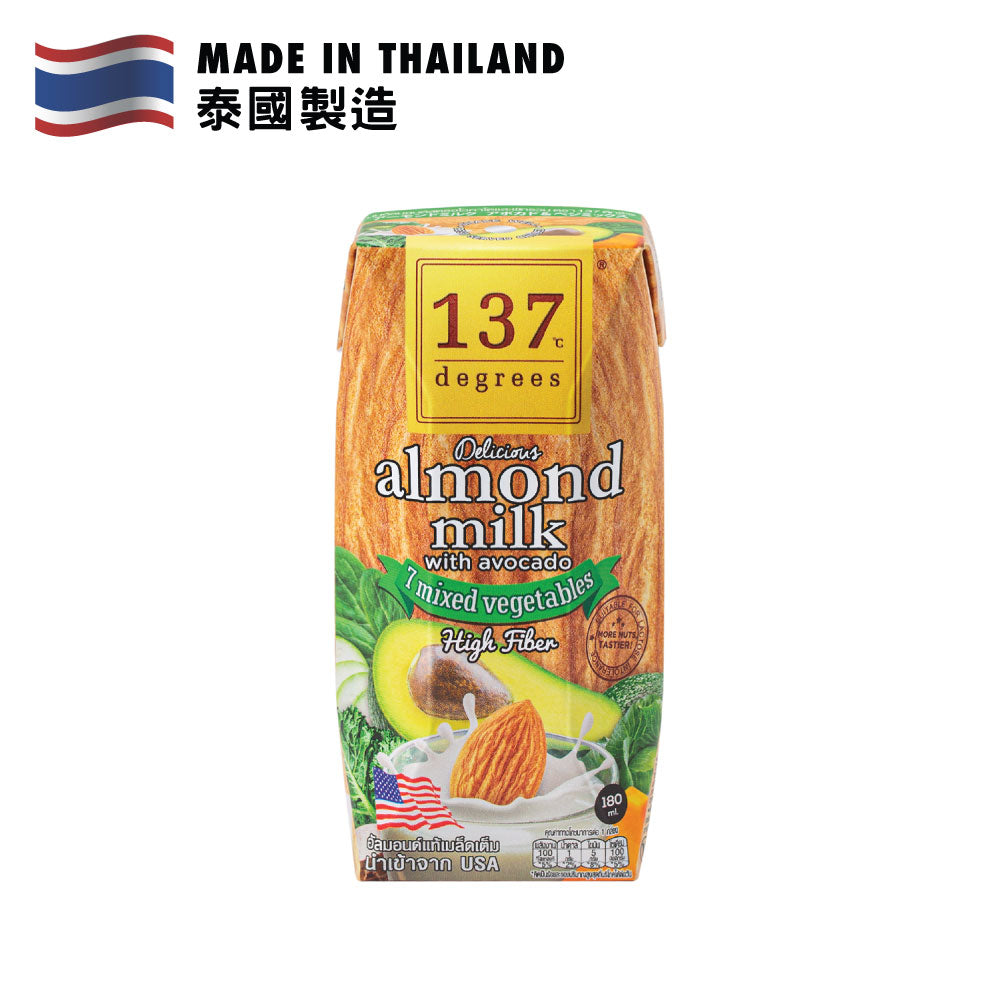 137°C degrees 牛油果蔬菜杏仁奶 180毫升