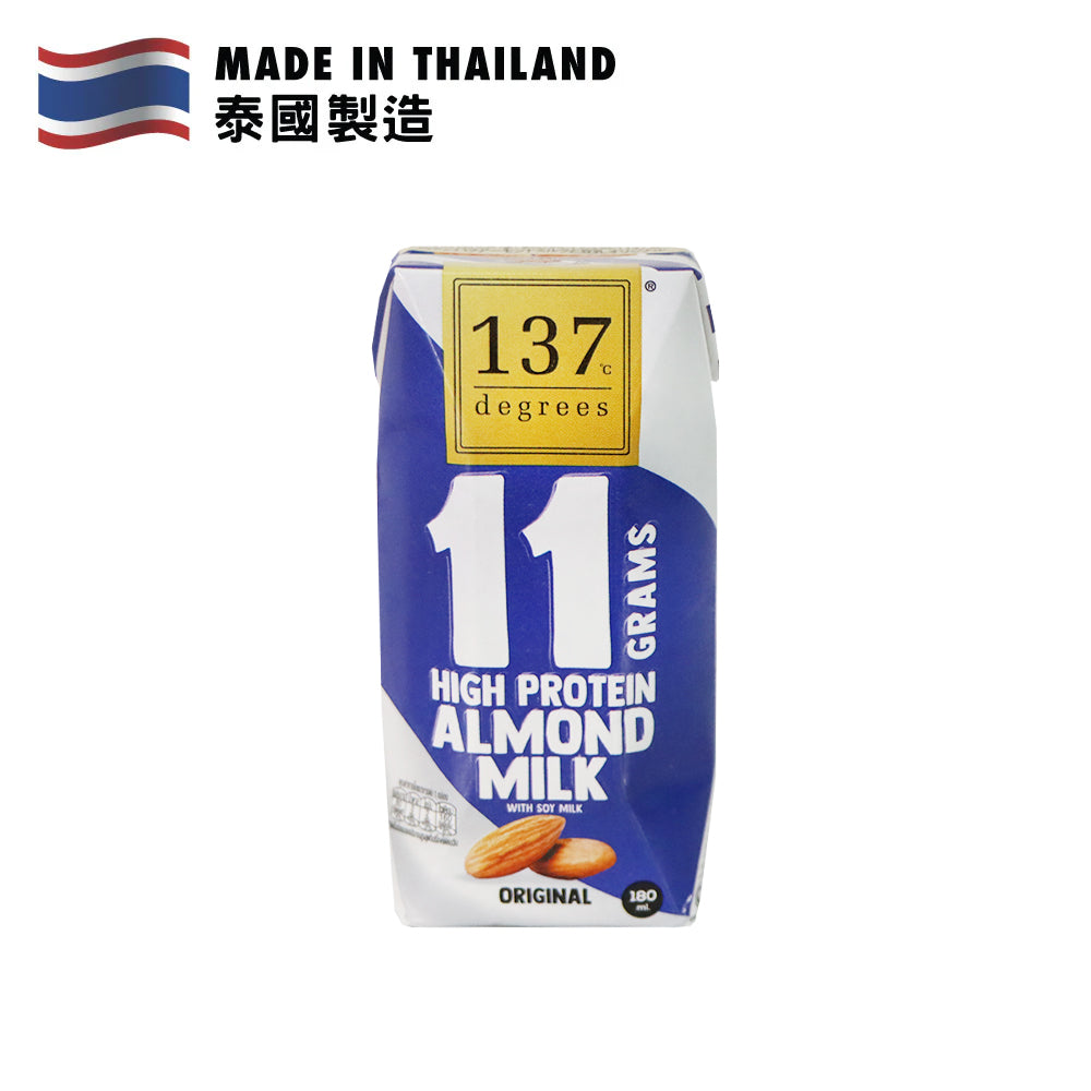 137°C degrees 原味高蛋白杏仁奶 180毫升