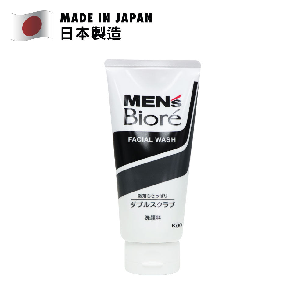 Bioré 男士雙效潔面磨砂膏 130克
