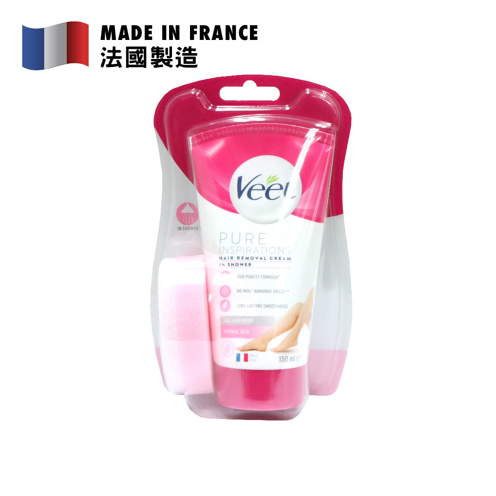 Veet Pure溫和呵護沐浴脫毛膏 150毫升
