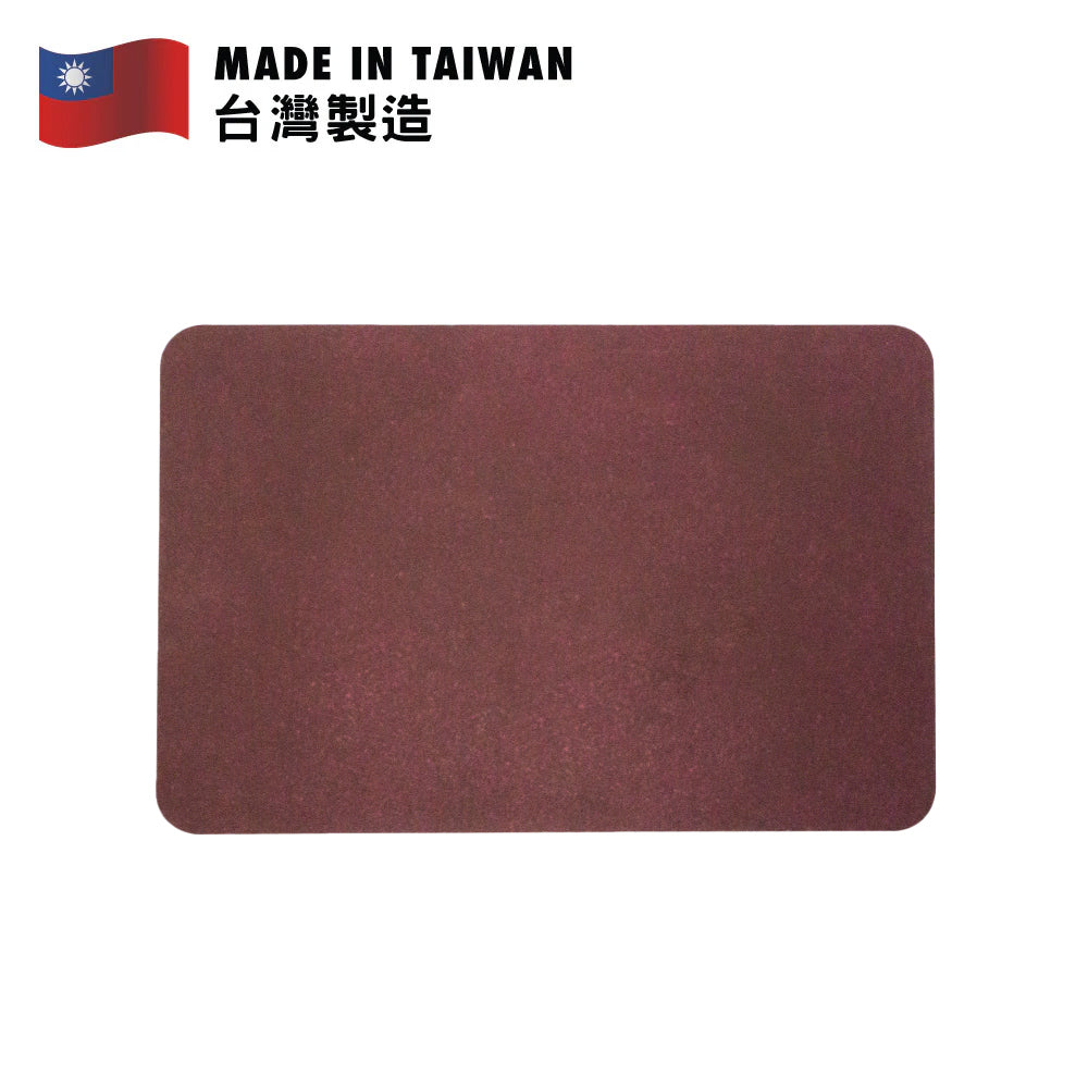 DiamondPro Ultra Absorbing Diatomite Soft Bathroom Mat M (Burgundy Brown)