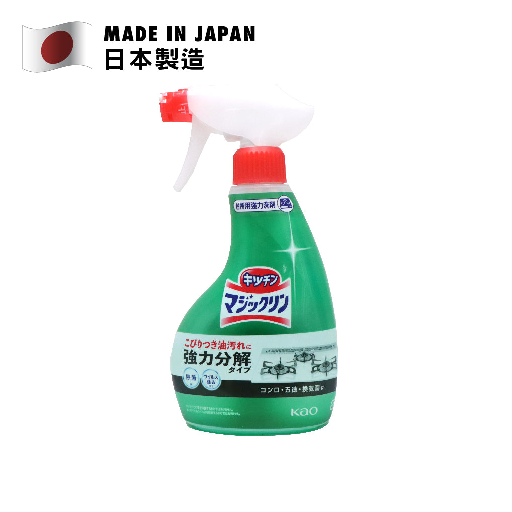 花王 KAO 強力去油污除菌廚房用清潔泡沫噴霧 400毫升