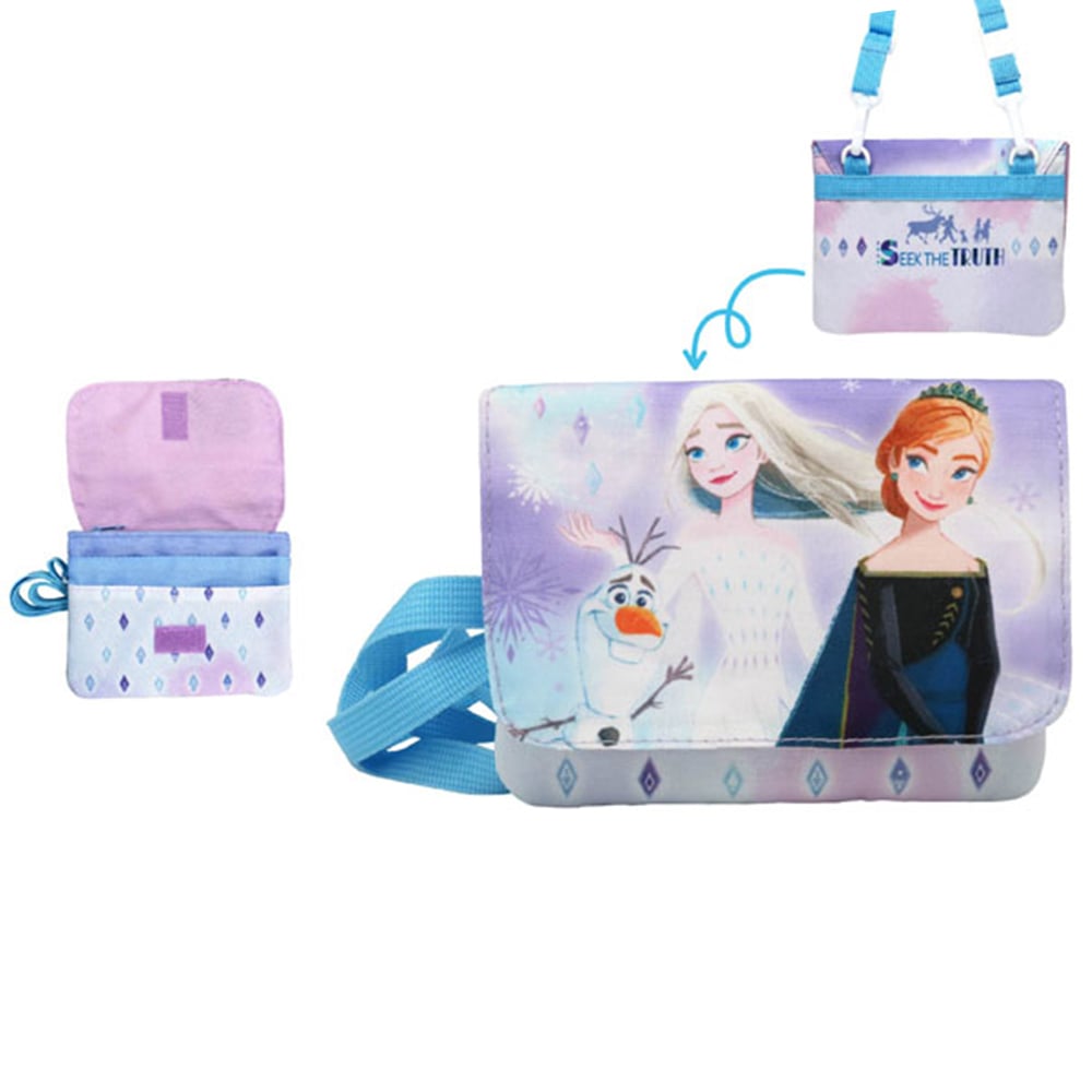 魔雪奇緣多功能斜揹包