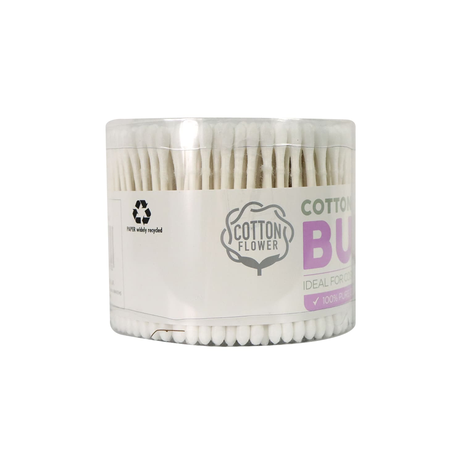 Cotton Flower 100%純棉棉花棒 400支