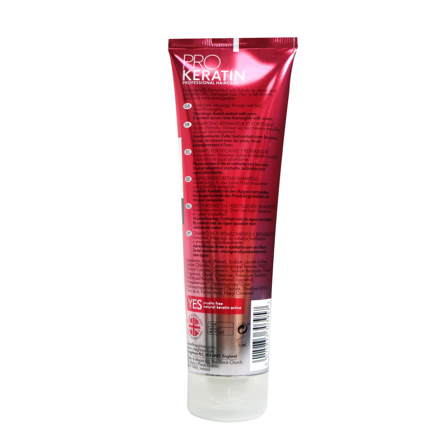 Creightons Pro Keratin Shampoo 250ml
