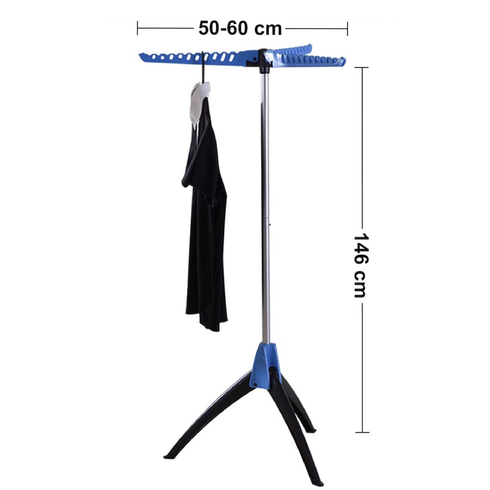 直立式可摺疊孔掛晾衣架尺寸