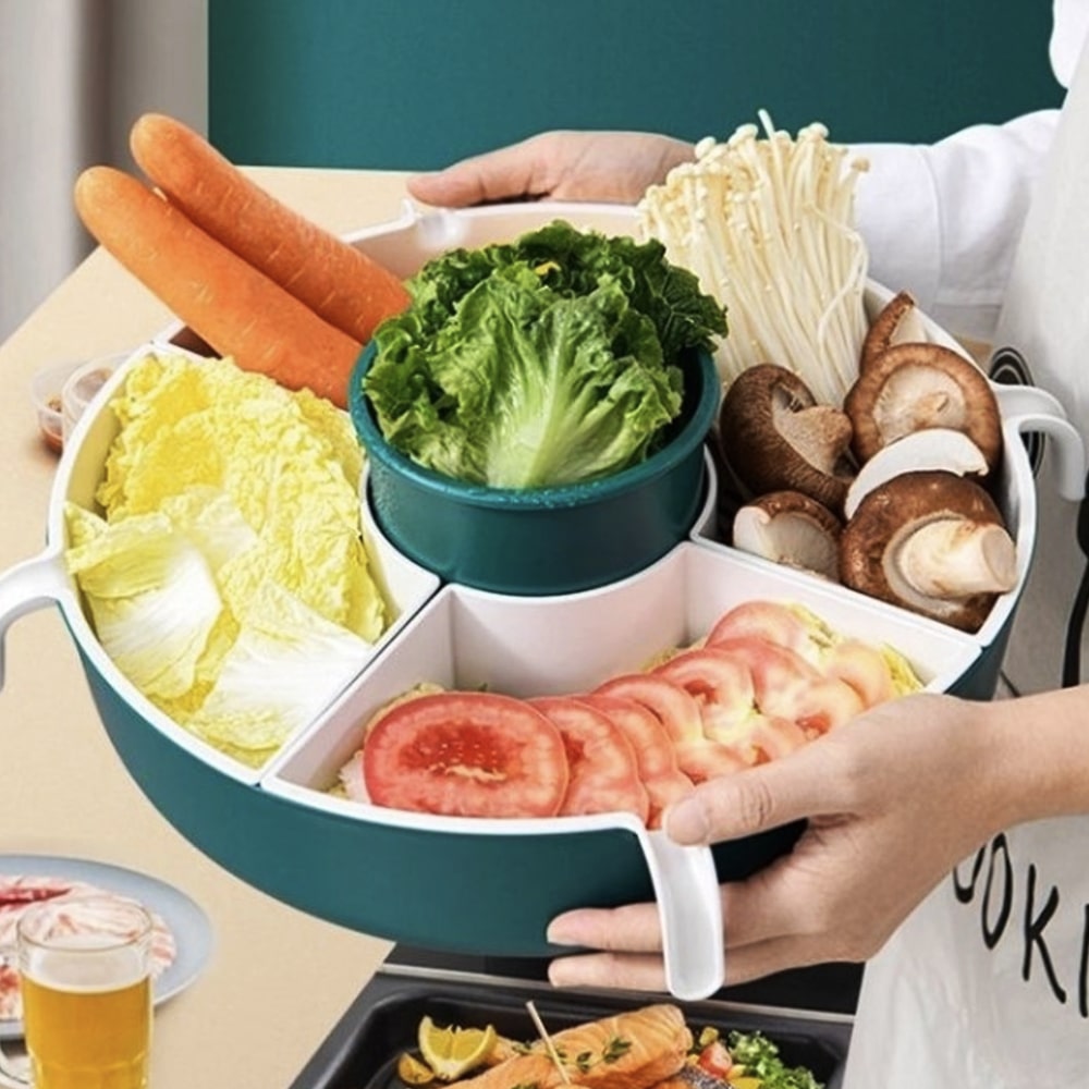 Three Layer Food Drain Basket