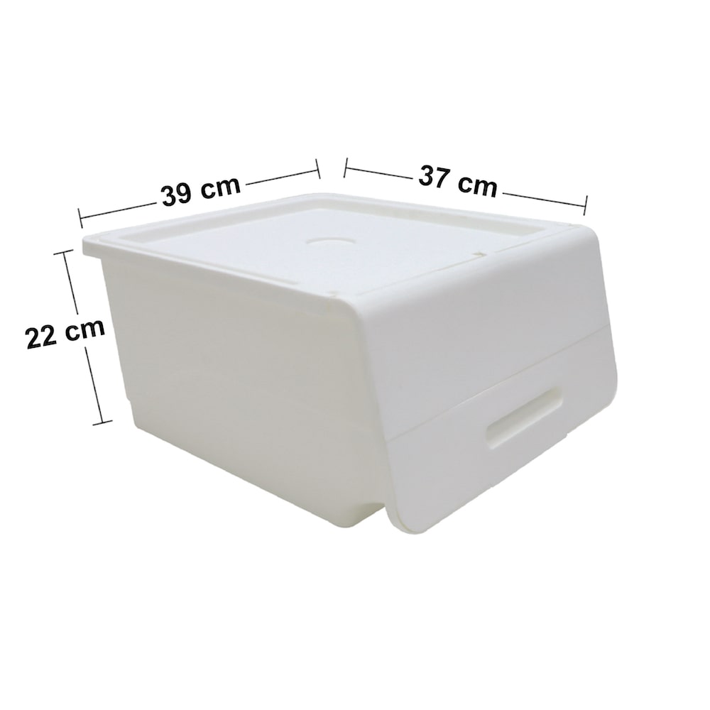 20L 揭蓋收納儲物膠箱尺寸