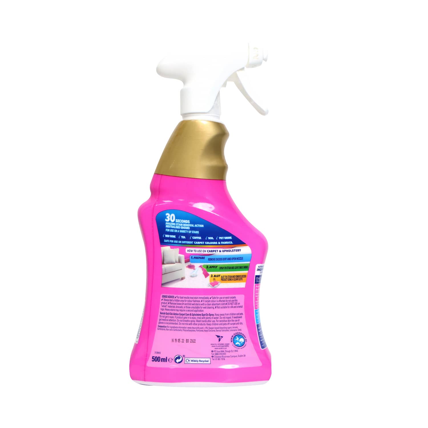 Vanish Oxi Action Carpet Care Spray 500ml