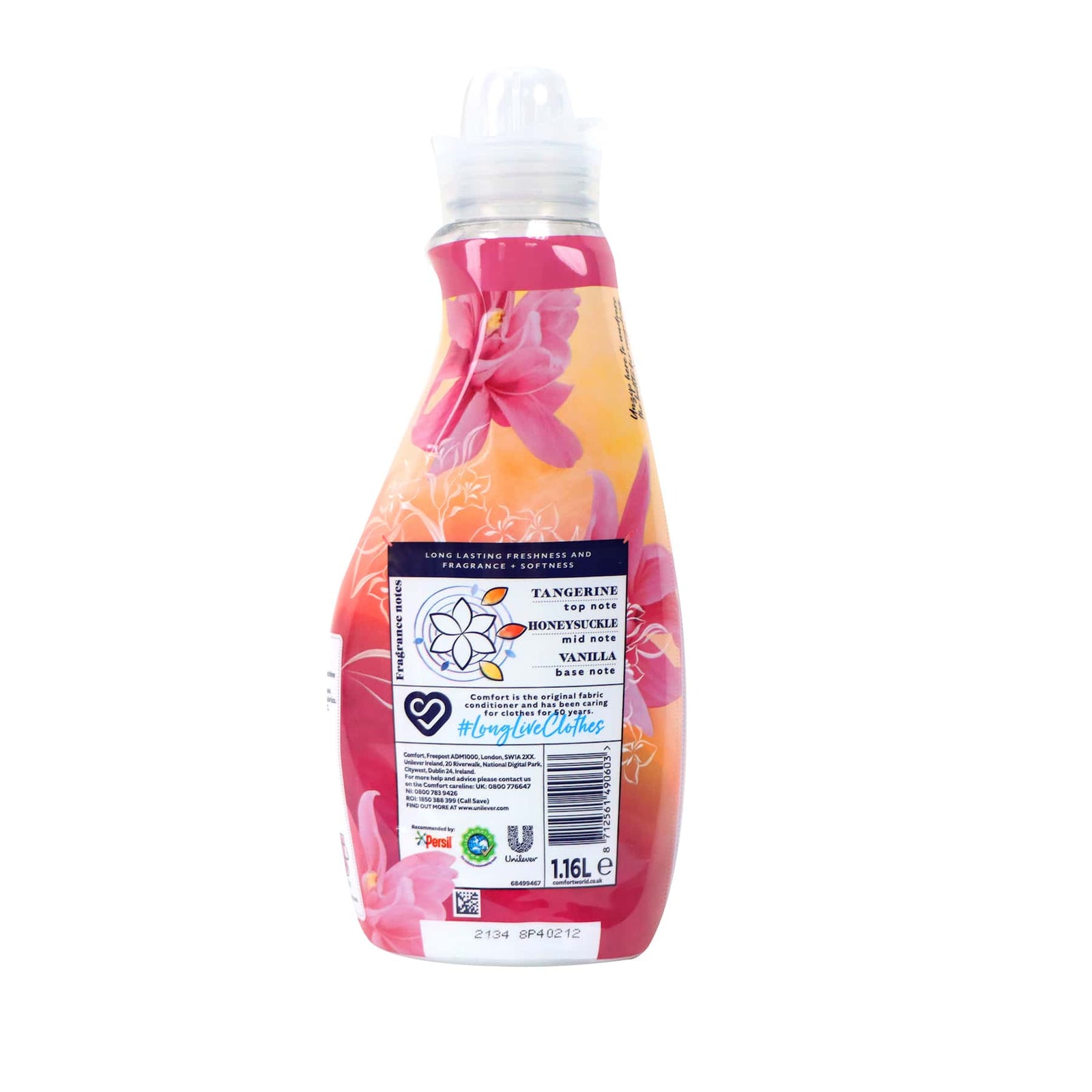 Comfort 金紡 衣物香水柔順劑 1.16公升 (金銀花檀香)