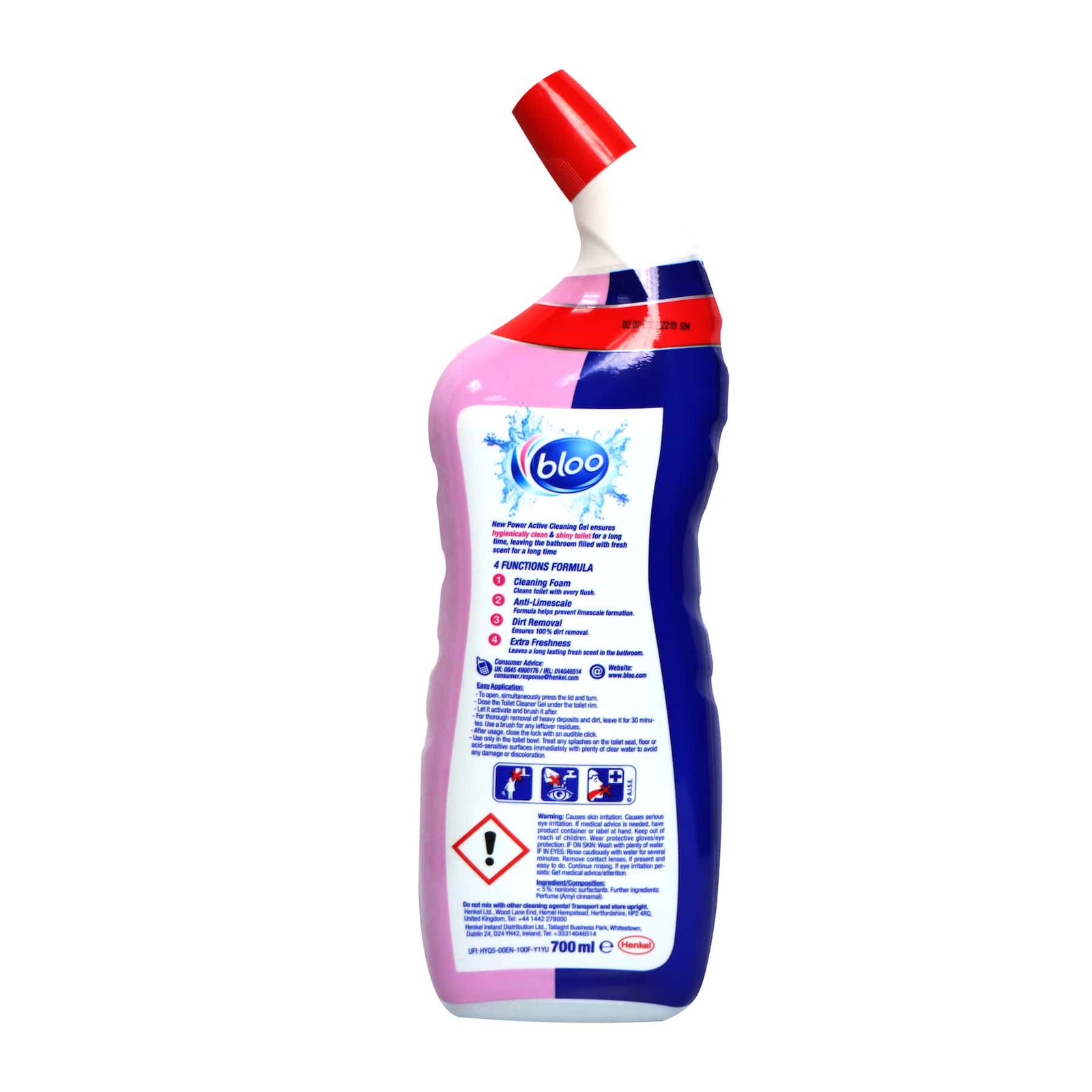 Bloo 強效潔廁凝膠 700毫升 (清新花香)