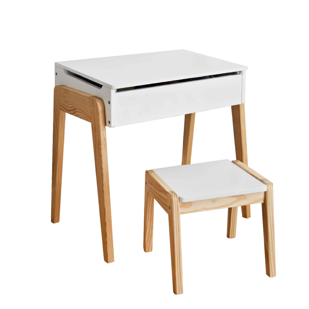 兒童揭蓋式學習桌椅