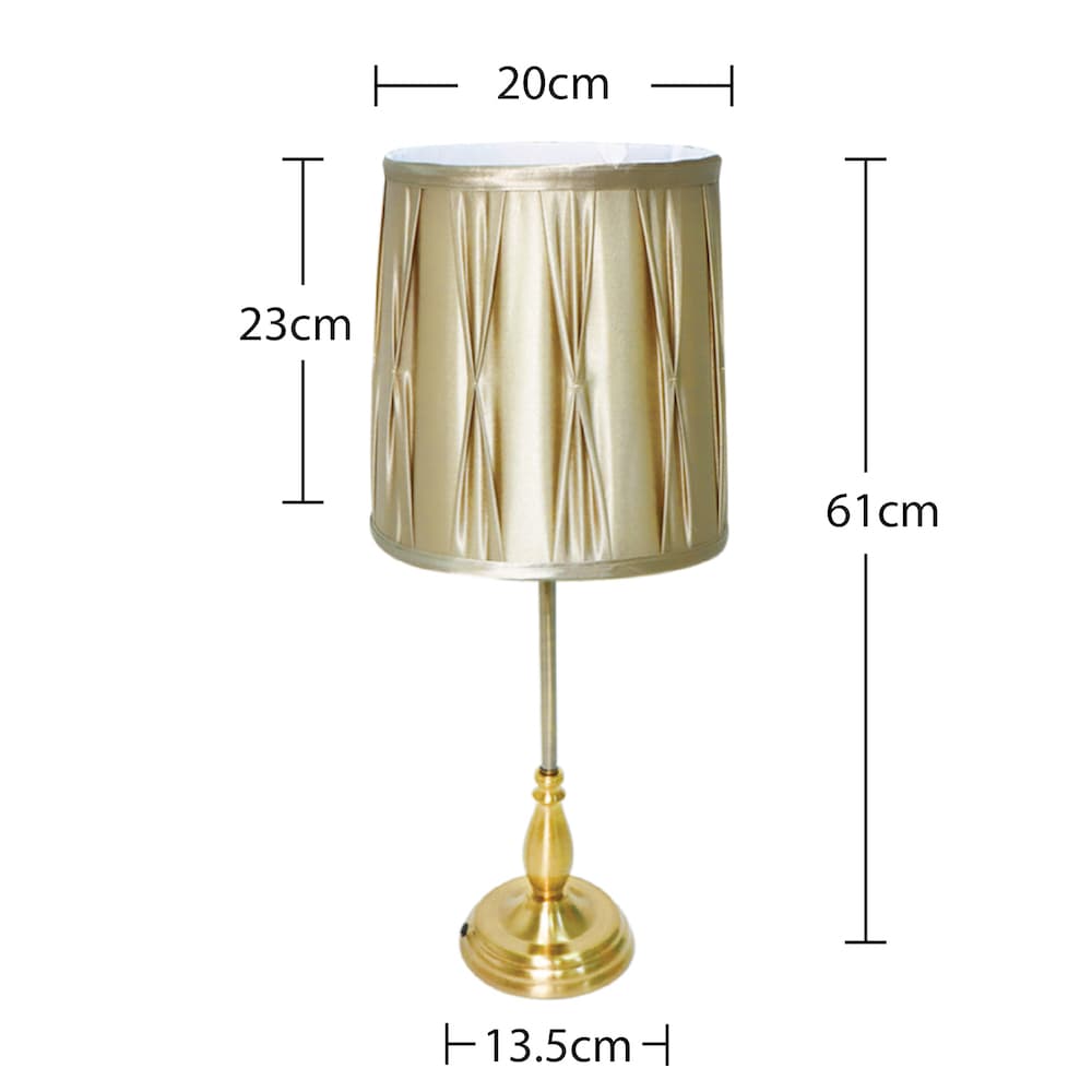 Chrome Valerie Table Lamp