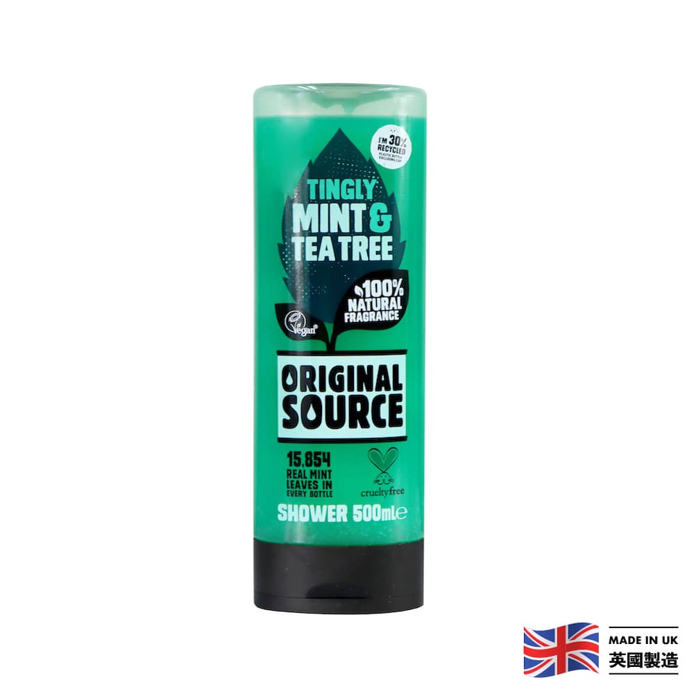 Original Source 薄荷茶樹清涼沐浴露 包裝正面