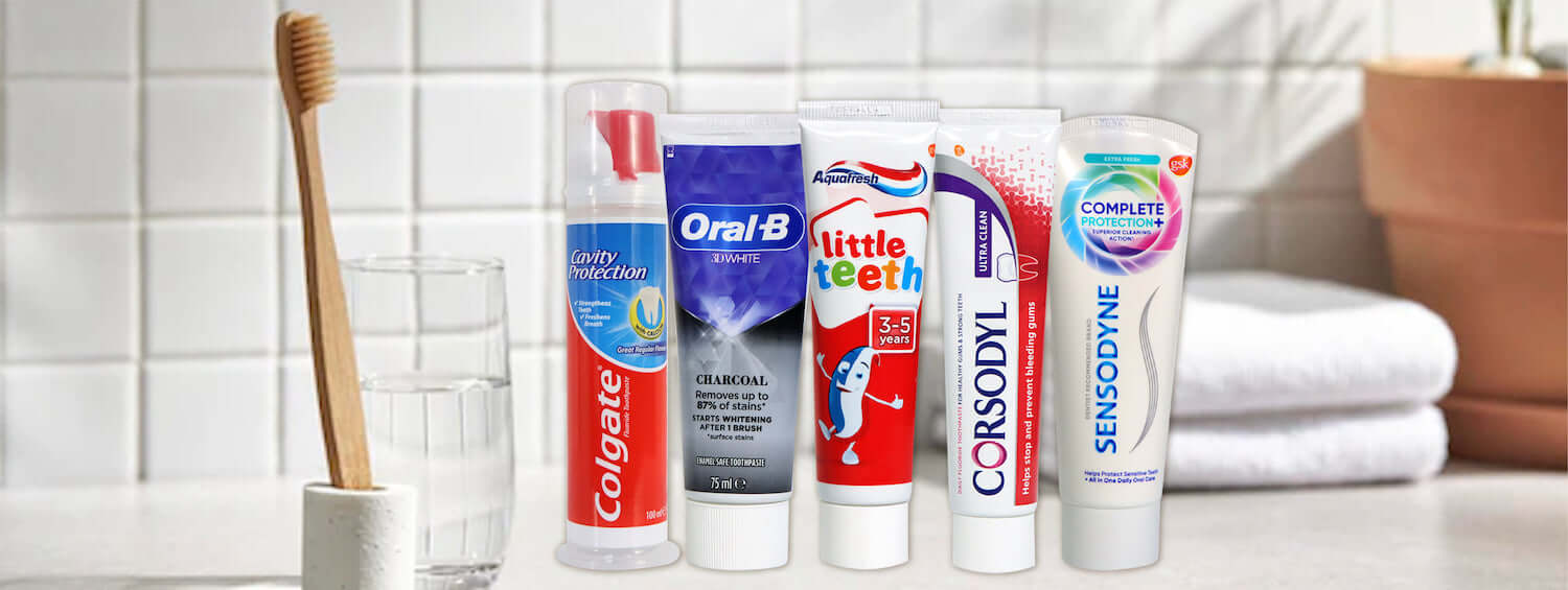 牙膏種類逐個數！牙膏成分功效一一拆解 | 附優惠資訊