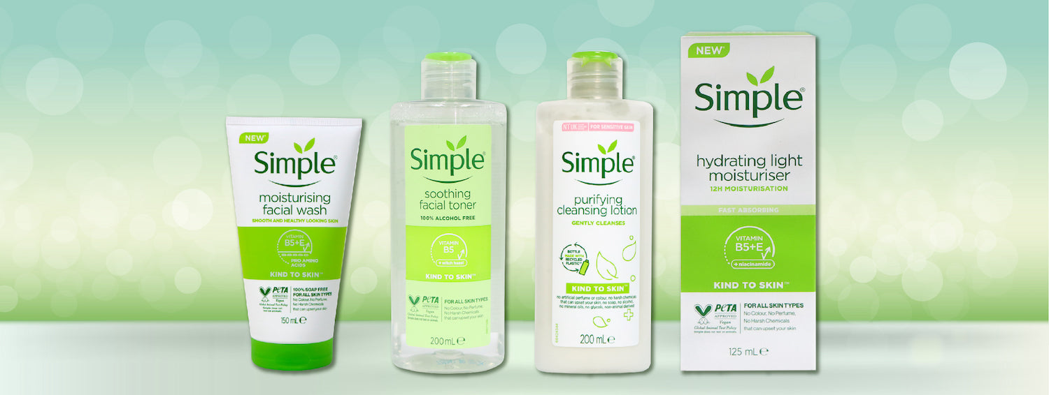 【品牌介紹】Simple 清妍 | 英國純素護膚品牌：敏感肌恩物！