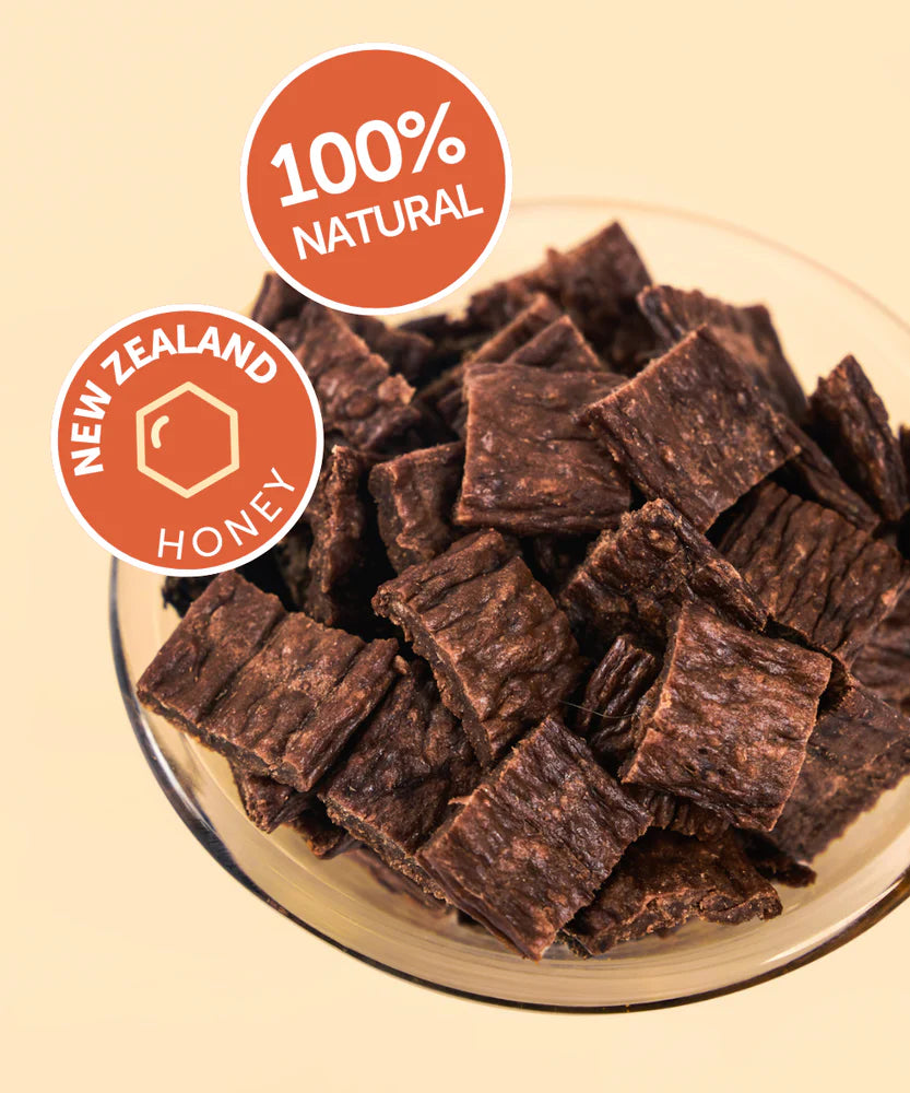 Buddy Bites 天然風乾麥蘆卡蜂蜜雞肉狗狗零食 100克