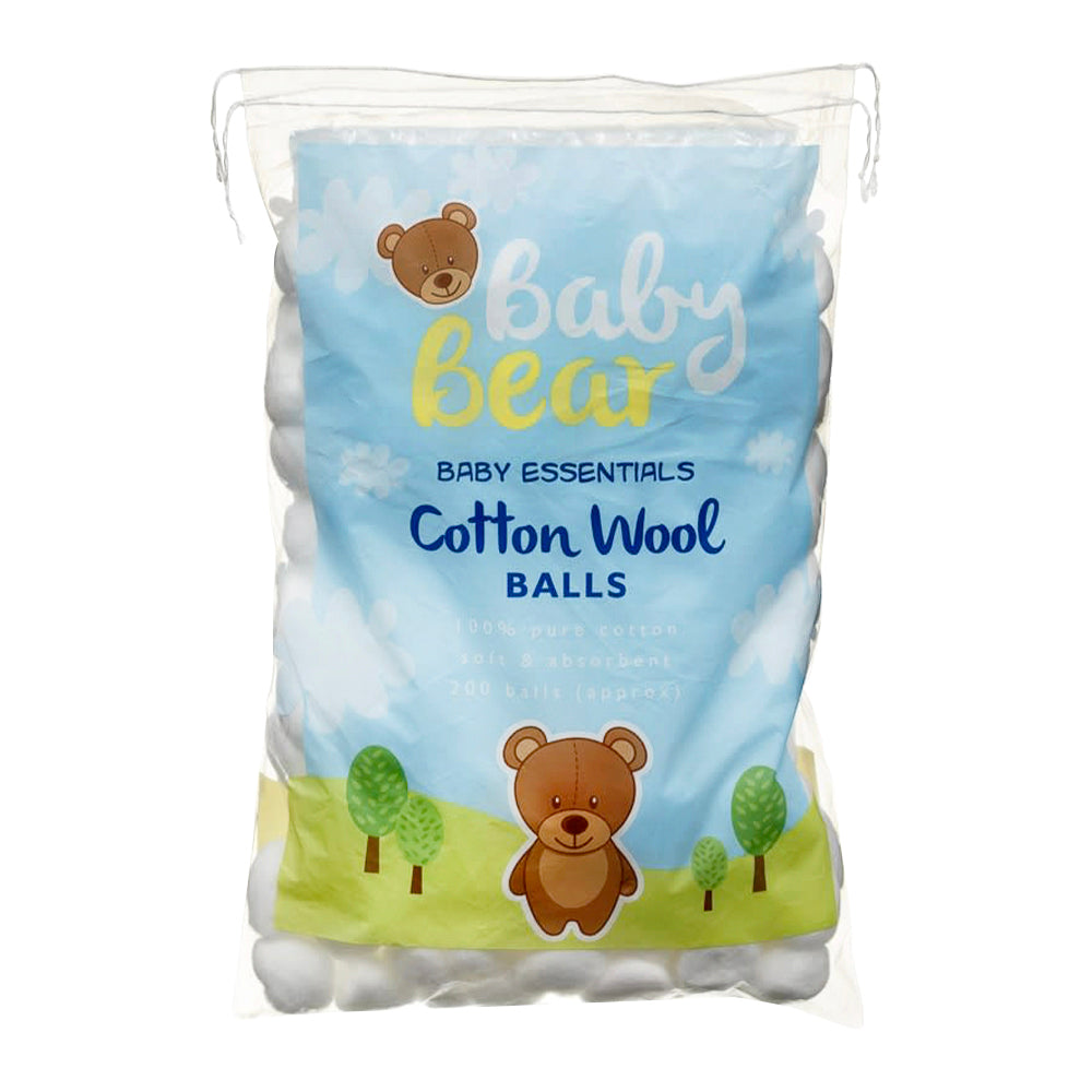 Baby Bear 100%純棉棉花球 200粒裝