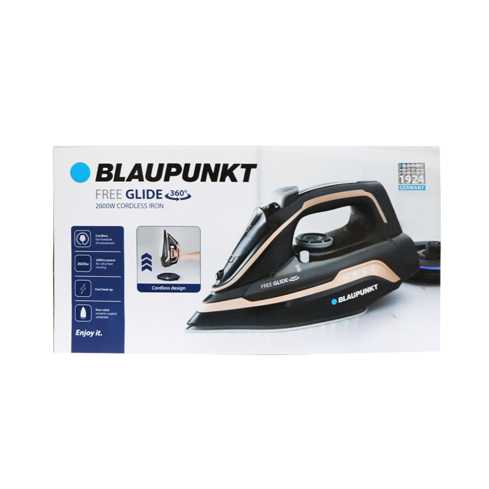 Blaupunkt 2600W Free Glide Cordless Steam Iron