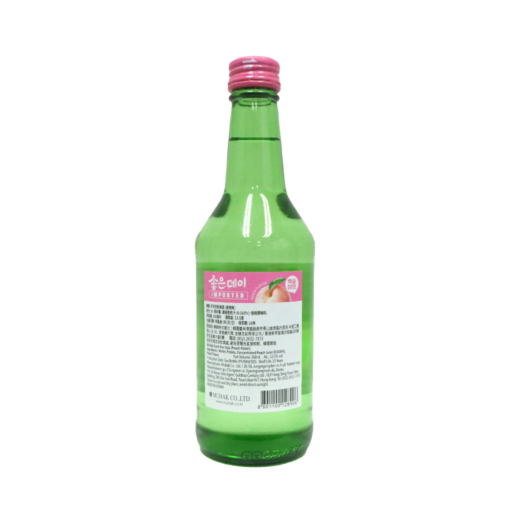 舞鶴好天好飲韓國燒酒 香桃味 360毫升