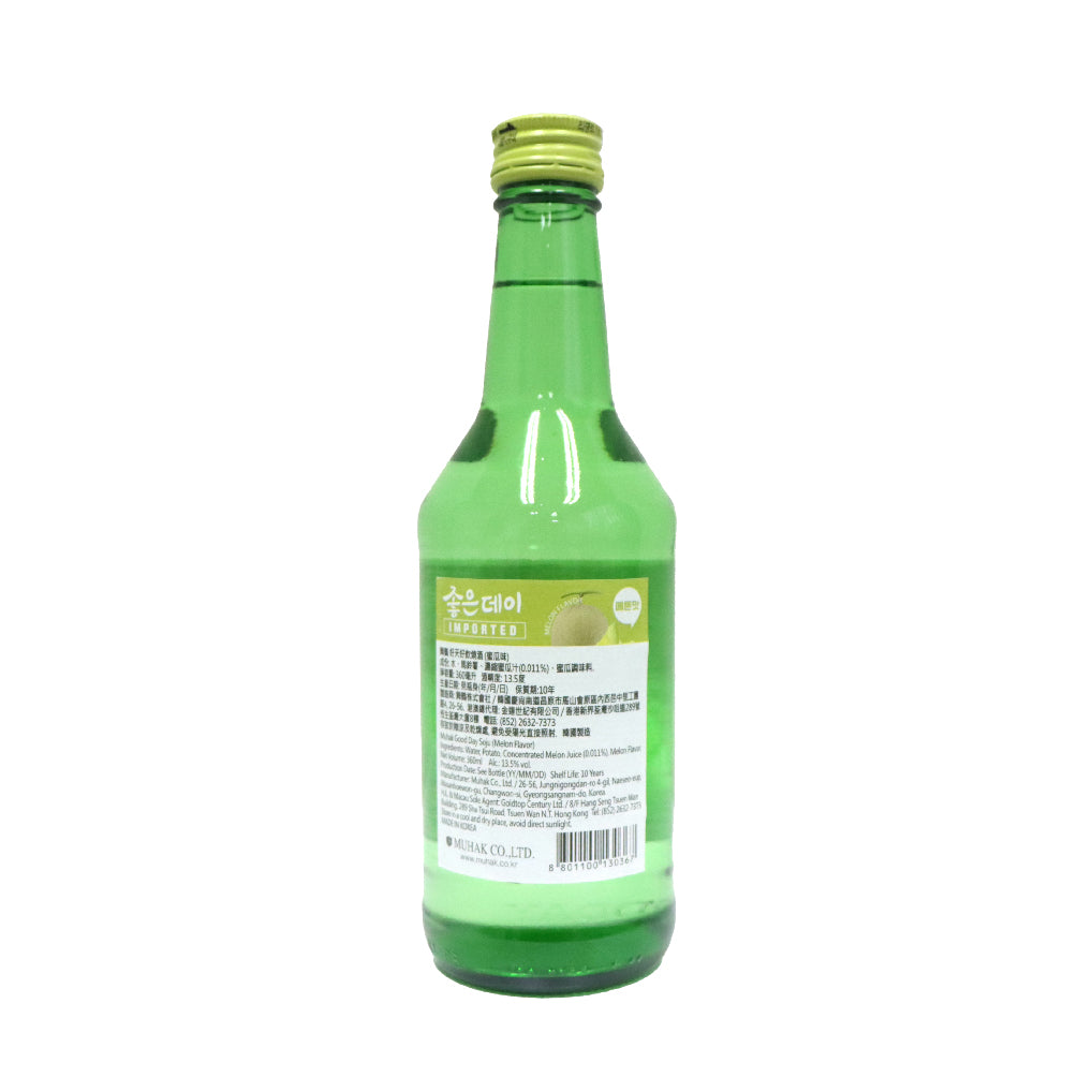 舞鶴好天好飲韓國燒酒 蜜瓜味 360毫升